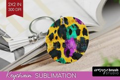 Mardi Gras Keychain PNG - Carnival Keychain Sublimation Product Image 1