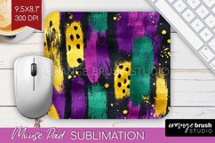 Mardi Gras Mouse Pad Sublimation - Carnival Mousepad PNG Product Image 1