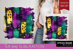 Mardi Gras Tote Bag - Carnival Tote Bag PNG Sublimation Product Image 1