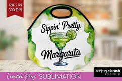 Margarita Cocktail Lunch Bag Summer Drink Lunch Bug PNG Product Image 1