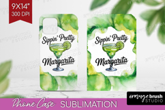 Margarita Cocktail Phone Case PNG Summer Drink Case PNG Product Image 1