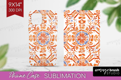 Mediterranean Phone Case PNG - Italian Tile Case PNG Product Image 1