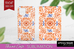 Mediterranean Phone Case PNG - Italian Tile Case PNG Product Image 1
