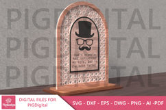 Dad Quote Sign SVG | Father&#039;s Day Laser Cut File Product Image 1