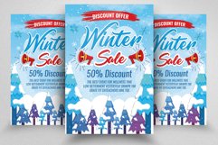 Winter Sale Offer Flyer Template Product Image 1