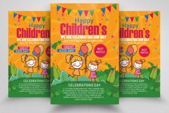 Happy Children Day Flyer Product Image 1