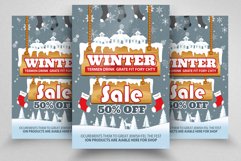 Winter Sale Discount Offer Poster Product Image 1