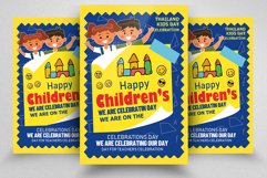 Happy Children Day Flyer Product Image 1
