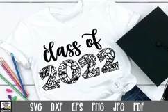 Class of 2022 SVG File - Class of 2022 Mandala SVG Product Image 1