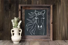 Horse SVG File - Horse with Bandana SVG File Product Image 4