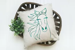 Horse SVG File - Horse with Bandana SVG File Product Image 2