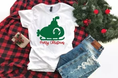 Santa Submarine SVG File - Merry Christmas SVG File Product Image 2