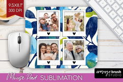 Eucalyptus Photo Mouse Pad PNG - Botanical Picture Frame Pad Product Image 1
