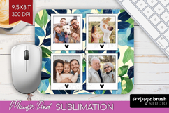 Eucalyptus Photo Mouse Pad PNG - Botanical Picture Frame Pad Product Image 1