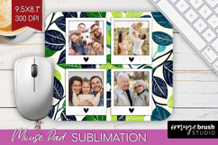 Eucalyptus Photo Mouse Pad PNG - Botanical Picture Frame Pad Product Image 1