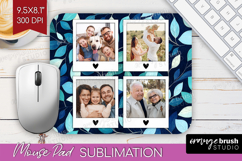 Eucalyptus Photo Mouse Pad PNG - Botanical Picture Frame Pad Product Image 1
