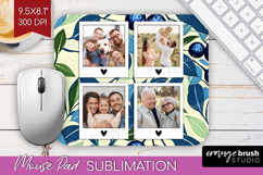 Eucalyptus Photo Mouse Pad PNG - Botanical Picture Frame Pad Product Image 1