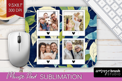 Eucalyptus Photo Mouse Pad PNG - Botanical Picture Frame Pad Product Image 1
