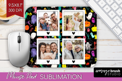 Halloween Photo Mouse Pad PNG - Brush Stroke Picture Frame Product Image 1