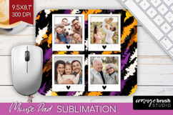 Halloween Photo Mouse Pad PNG - Brush Stroke Picture Frame Product Image 1