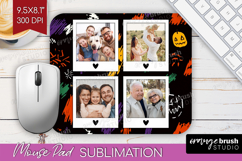 Halloween Photo Mouse Pad PNG - Brush Stroke Picture Frame Product Image 1