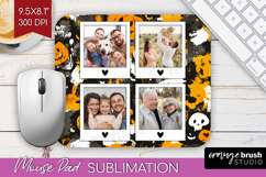 Halloween Photo Mouse Pad PNG - Brush Stroke Picture Frame Product Image 1