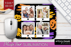 Halloween Photo Mouse Pad PNG - Brush Stroke Picture Frame Product Image 1