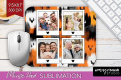 Halloween Photo Mouse Pad PNG - Brush Stroke Picture Frame Product Image 1