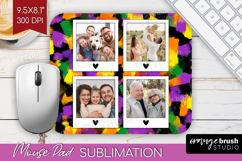 Halloween Photo Mouse Pad PNG - Brush Stroke Picture Frame Product Image 1