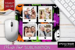 Halloween Photo Mouse Pad PNG - Brush Stroke Picture Frame Product Image 1