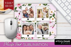 Spring Photo Mouse Pad PNG - Flowers Picture Frame Mouse Pad Product Image 1