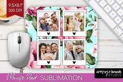 Spring Photo Mouse Pad PNG - Flowers Picture Frame Mouse Pad Product Image 1