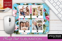 Spring Photo Mouse Pad PNG - Flowers Picture Frame Mouse Pad Product Image 1