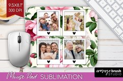Spring Photo Mouse Pad PNG - Flowers Picture Frame Mouse Pad Product Image 1