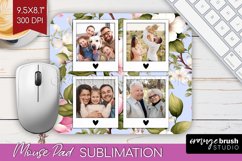Spring Photo Mouse Pad PNG - Flowers Picture Frame Mouse Pad Product Image 1