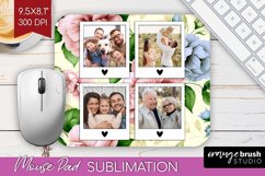 Spring Photo Mouse Pad PNG - Flowers Picture Frame Mouse Pad Product Image 1
