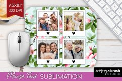 Spring Photo Mouse Pad PNG - Flowers Picture Frame Mouse Pad Product Image 1