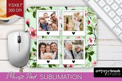 Spring Photo Mouse Pad PNG - Flowers Picture Frame Mouse Pad Product Image 1