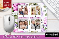 Spring Photo Mouse Pad PNG - Flowers Picture Frame Mouse Pad Product Image 1