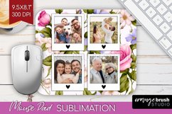 Spring Photo Mouse Pad PNG - Flowers Picture Frame Mouse Pad Product Image 1