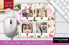 Spring Photo Mouse Pad PNG - Flowers Picture Frame Mouse Pad Product Image 1