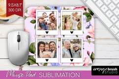 Spring Photo Mouse Pad PNG - Flowers Picture Frame Mouse Pad Product Image 1