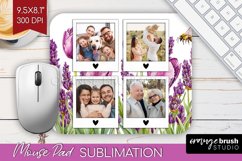 Wildflowers Photo Mouse Pad PNG - Floral Picture Frame Mouse Product Image 1