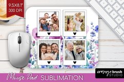 Wildflowers Photo Mouse Pad PNG - Floral Picture Frame Mouse Product Image 1