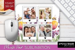 Wildflowers Photo Mouse Pad PNG - Floral Picture Frame Mouse Product Image 1