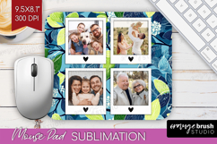 Eucalyptus Photo Mouse Pad PNG - Botanical Picture Frame Pad Product Image 1