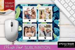 Eucalyptus Photo Mouse Pad PNG - Botanical Picture Frame Pad Product Image 1