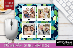 Eucalyptus Photo Mouse Pad PNG - Botanical Picture Frame Pad Product Image 1