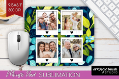 Eucalyptus Photo Mouse Pad PNG - Botanical Picture Frame Pad Product Image 1