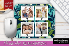 Eucalyptus Photo Mouse Pad PNG - Botanical Picture Frame Pad Product Image 1